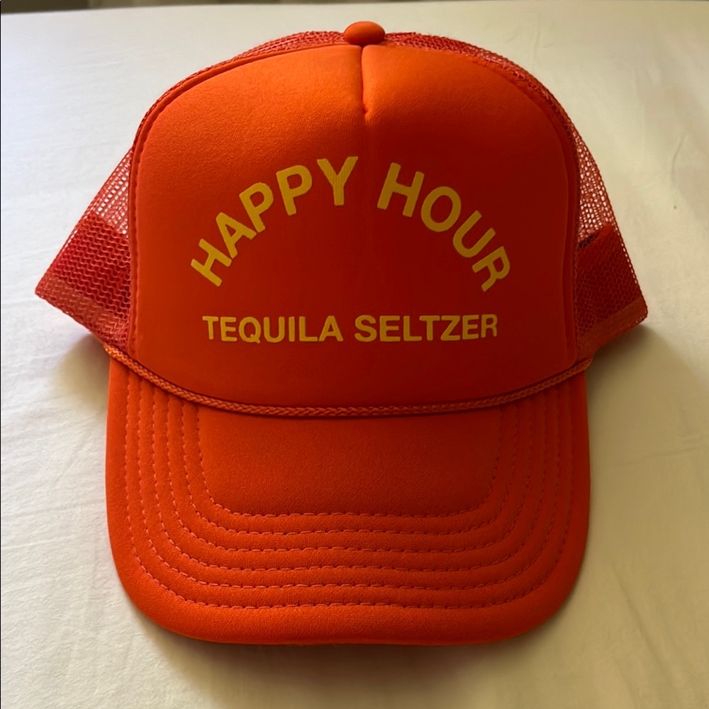 NWOT Happy Hour Tequila Seltzer Trucker Hat
